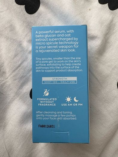 no7 good intent micro shot spicule glow serum 48ml