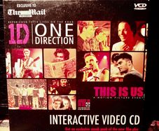 One Direction. This Is Us .Interactive Video CD.