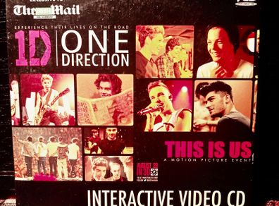 One Direction. This Is Us .Interactive Video CD.