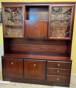 Mahogany drinks cabinet