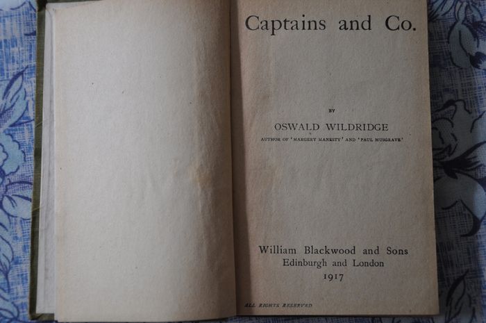 Captains and Co by Oswald Wildridge.