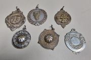Vintage Irish Sports Medals Silver Plated Collection | Irish Memorabilia | Sports Collectibles