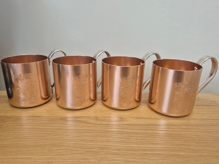 Vintage Smirnoff Moscow Mule Mugs