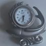 Miniature  vintage Sonica metal nautical clocks Image 2