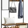 Set Of Two Coat Rack With Mirror Coat Rack Image 2