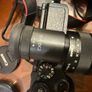Canon EOS M6 Mark II, 2,100 shots, EVF-DC2, 15-45 + 55-200 + 28-135, flash, bags Image 5