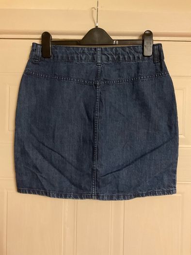 Denim Mini Skirt
