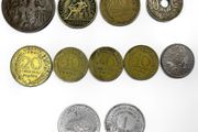 French coins collection - 11 coins