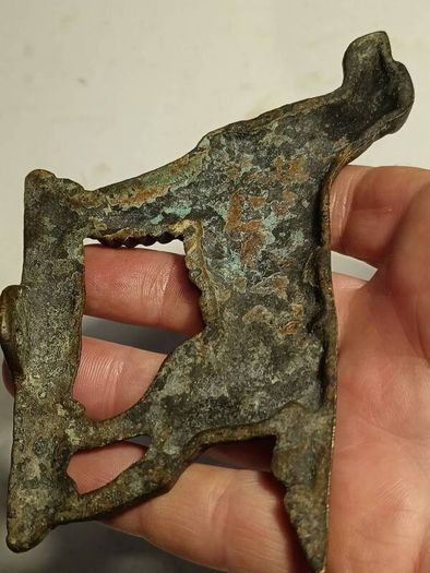 Early 20th Century Brass Retriever Dog