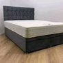 Double Luxus Divan Beds With Memory Foam Mattresses And Multiple Design Of Headboards Instock Image 7