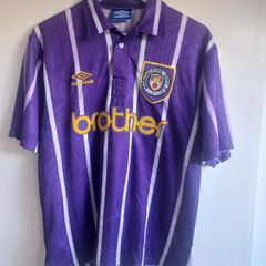 Manchester City Away Jersey 1992-94