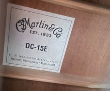 Martin D15e Usa