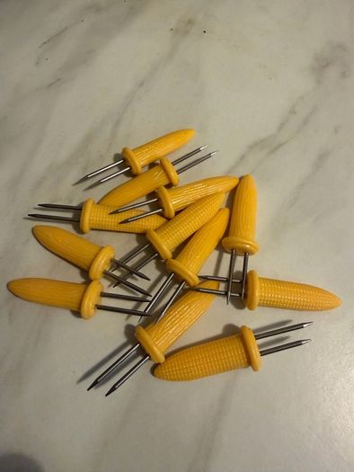 Corn on the cob holders.