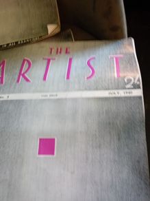 Vintage Artist Magazines
