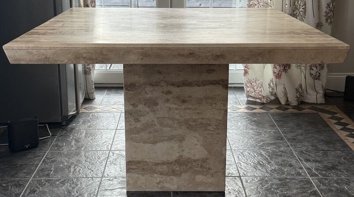 Travertine Table