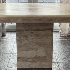 Travertine Table