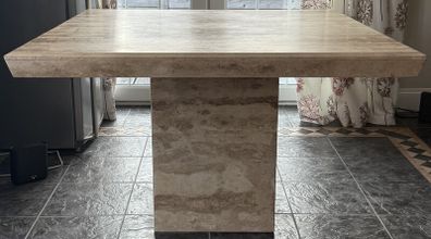 Travertine Table