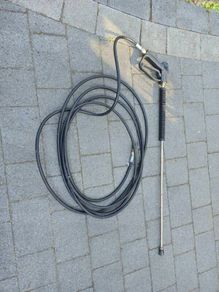 Commercial Heavy Duty Power Washer Gun, Lance & Hose - 280 Bar As-Is Minor Leak