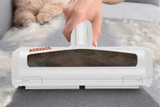 Pet Hair Remover Roller, Reusable Lint Roller with Visable Window, Dog Cat Hair Remover Brush, Surface Fur Removal Tool for Furniture, Couch, Carpet, and Bedding-Transparent