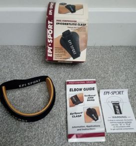 BNIB EpiSport Epicondylitis Clasp / Elbow Support / Actimove Anatomically Shaped Epicondylitis Brace / Size M