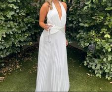 debs dress white(forever new)