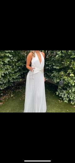debs dress white(forever new)