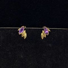 9ct gold clip-on earrings