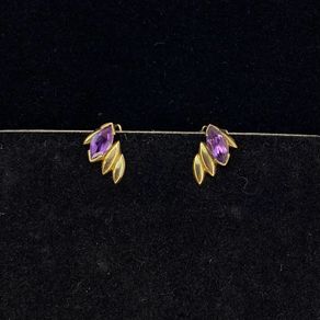 9ct gold clip-on earrings