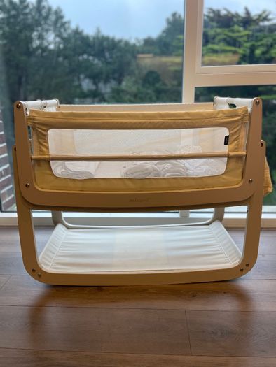 Snuzpod 5 cashmere bedside crib baby
