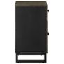 Bedside Cabinet Black 50x33x60 cm Image 4
