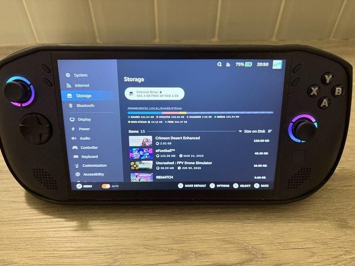 Lenovo Legion Go S Gaming Console | 8 Inch WUXGA Display | AMD Ryzen Z2 Go | 16GB RAM | 1TB SSD