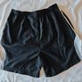 Nike Vintage Shorts Mens M 31/33 - Black White Mesh - Dri-FIT Gym Football Shorts - Y2K Image 4