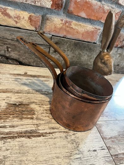 vintage pots decoration