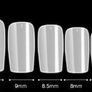 Square Nail Tips 100 Pcs Image 5