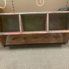 Vintage upcycled shelf