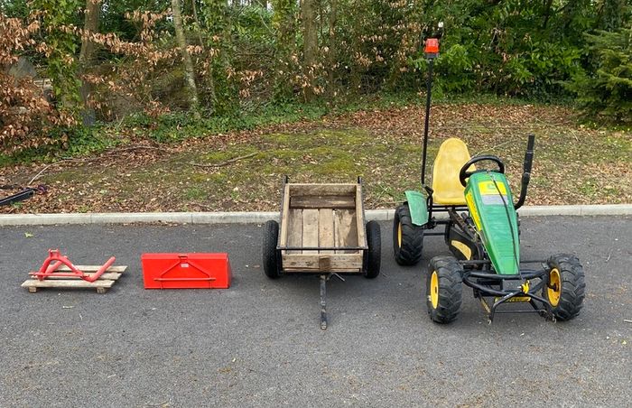Berg john Deere go-cart