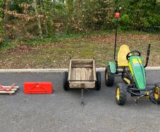 Berg john Deere go-cart