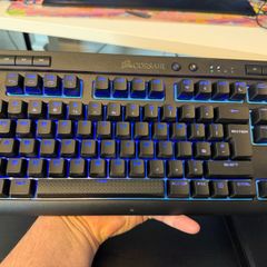 corsair k63 wireless and lapboard