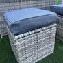 8 Seater Firepit Table Rattan Dining Set Image 5