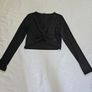 Krisa Revolve Black Cutout Crop Top RRP 85E Image 5