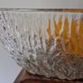 Midcentury / John Clappison for Ravenhead, Glass bowl/ 1972 Image 3