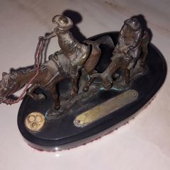 Bronze sculpture of Don Quixote, heavy, collectible, D18 post 10e