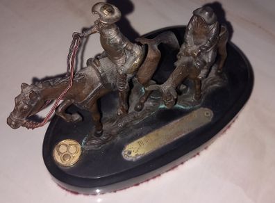 Bronze sculpture of Don Quixote, heavy, collectible, D18 post 10e
