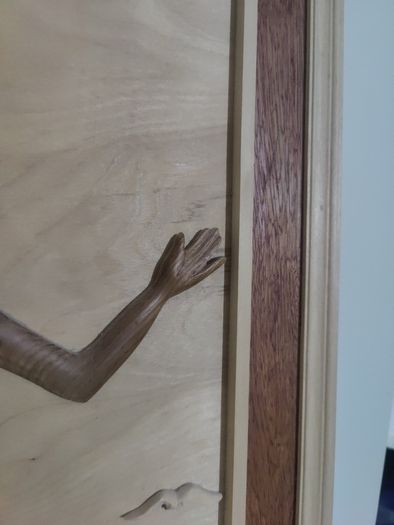hand crafted wooden wall art