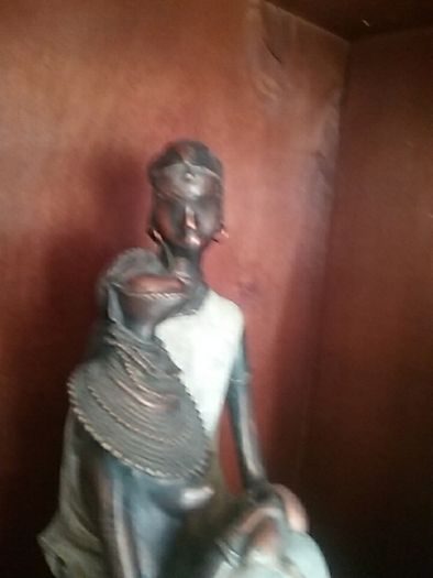 Two Large Tribal Art Figurines
