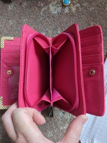 Pink wallet