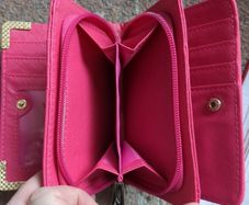 Pink wallet