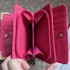 Pink wallet