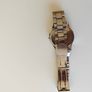 Men's Silver & Blue Quartz Watch Image 2