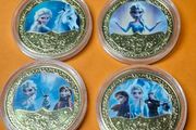 Coins - Novelty Disney X 4.